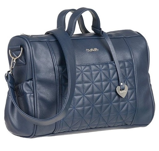 Nanán taška pre mamičky s prebaľovacou podložkou tmavomodrá