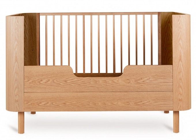 Quax drevená bezpečnostná zábrana Yume Natural Ash 140x70cm