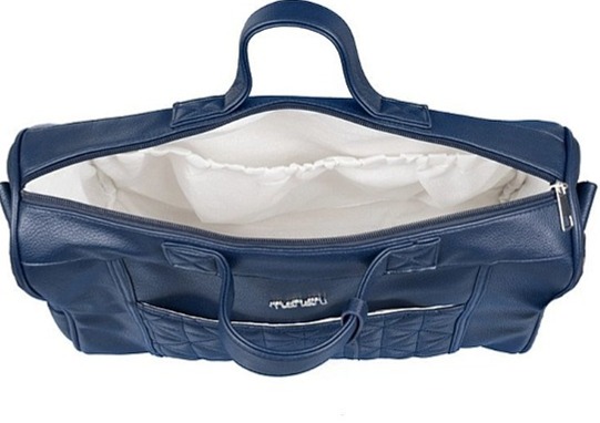 Nanán taška pre mamičky s prebaľovacou podložkou tmavomodrá