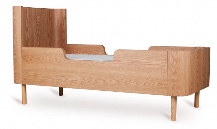 Quax junior sada na predĺženie postieľky Yume Natural Ash 170x70cm