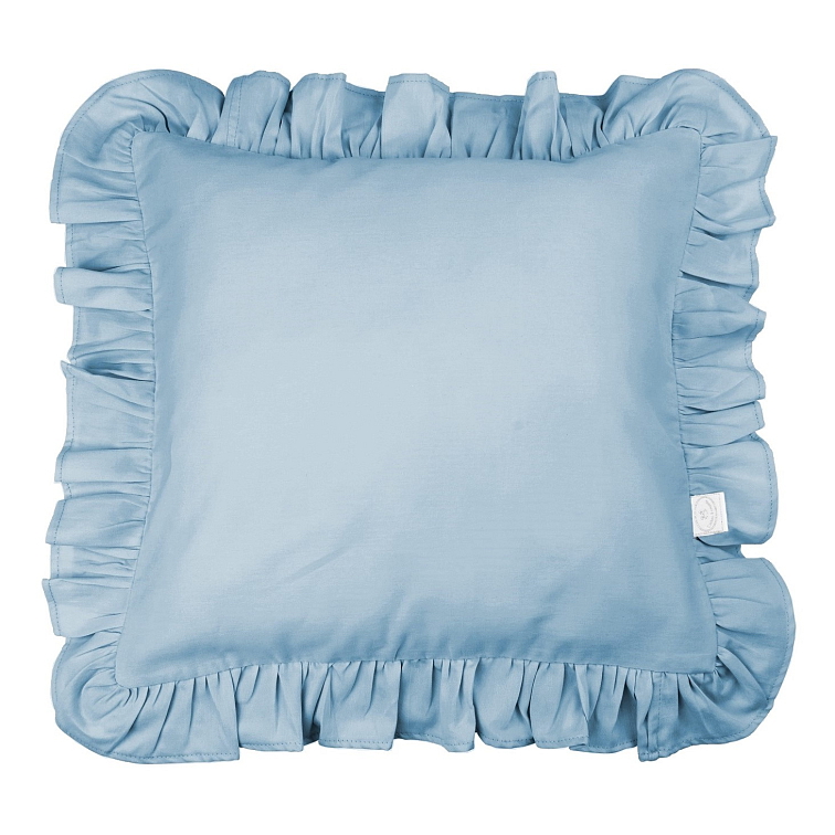 Margaret posteľné obliečky z prémiovej saténovej bavlny - modrá