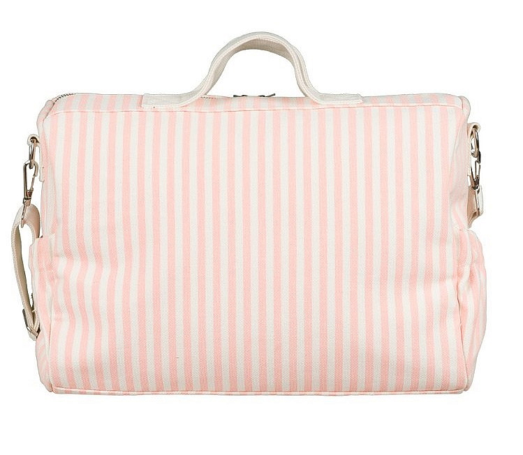 Nanán pásikavá taška pre mamičky ružová