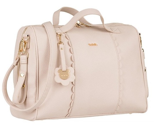 Nanán taška pre mamičky s prebaľovacou podložkou béžová