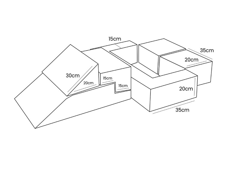 MeowBaby® Velvet detské hracie penové multifunkčné ihrisko s 200 guličkami- ružové