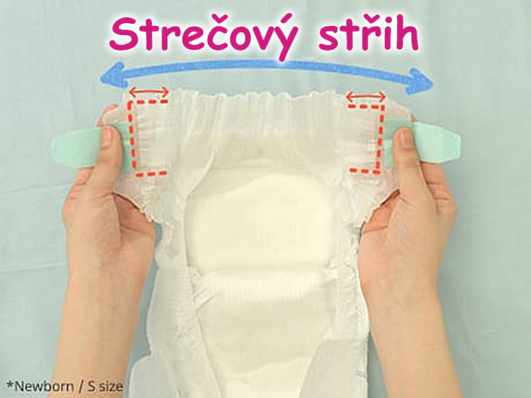 Detské pleny Moony Air Fit