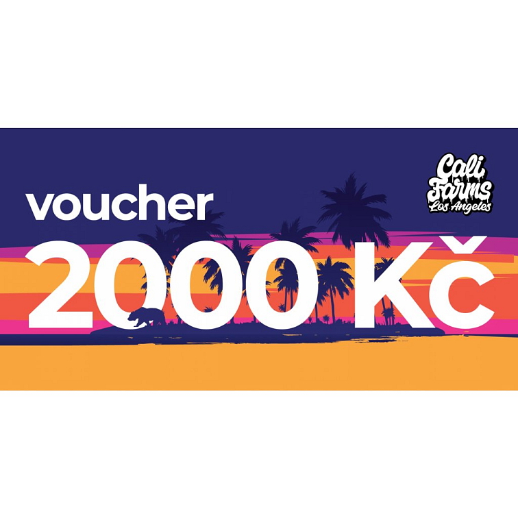 Elektronický Dárkový voucher - 2 000 Kč
