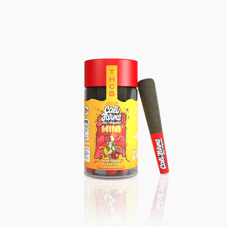 THCB mini vonné tyčinky Lemon Cherry Gelato 2 g