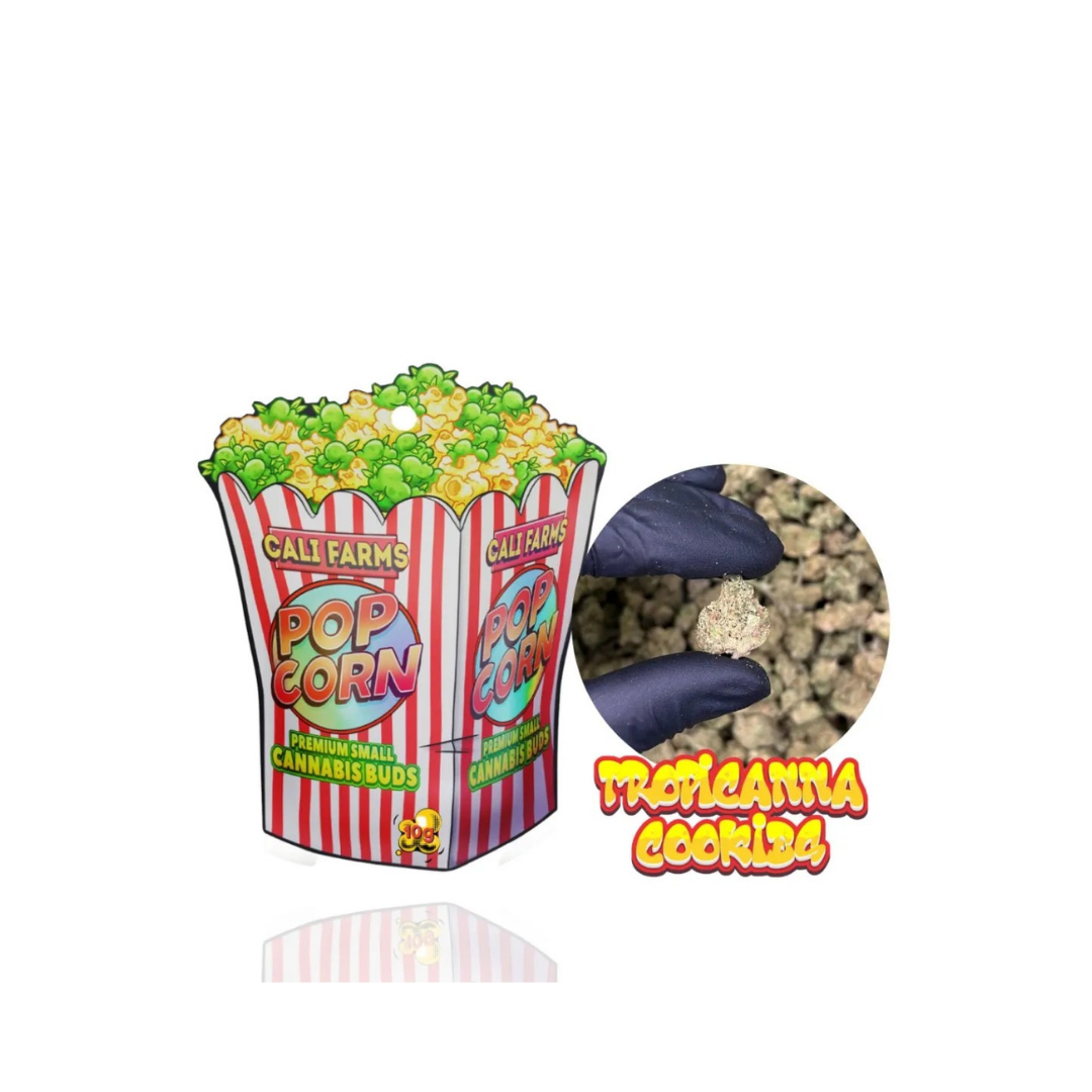 THC-JD květy Tropicanna cookies - Popcorn 10 g - THCJD: 15%, THCB: 15%, THC: 0,76%