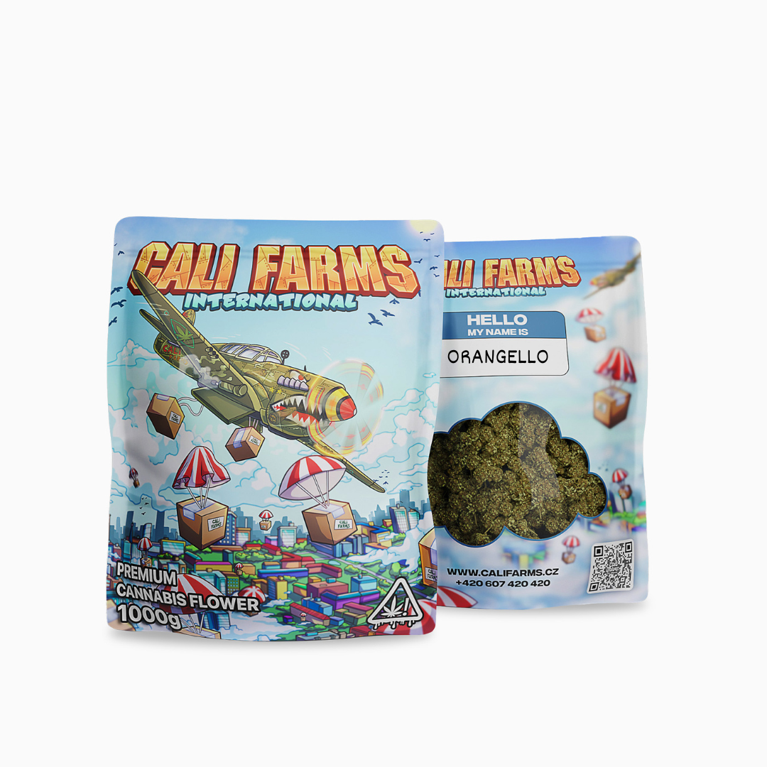 1 kg CBD květy ORANGELLO ''SMALL BUDS'' - 17,6 % CBD, 0,70% THC , 0,36% CBG