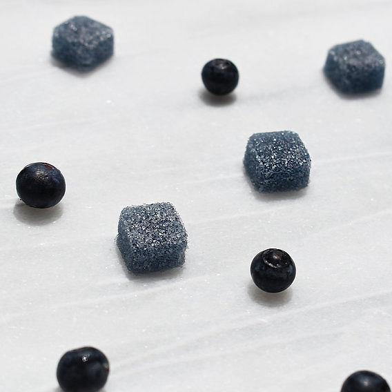 HHC gumové bonbóny 250 mg - 10 ks borůvková příchuť