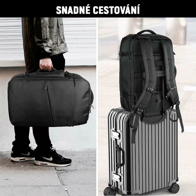 Super prostorný batoh na cestování