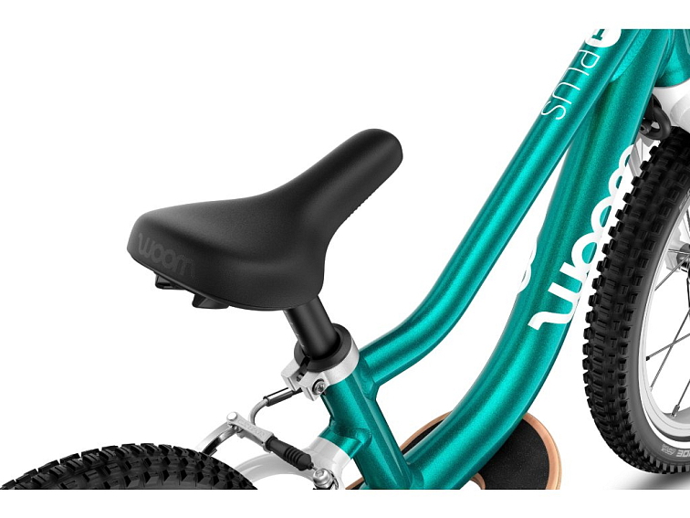 Woom 1 (14") Plus GO (metallic turquoise - tyrkysová)