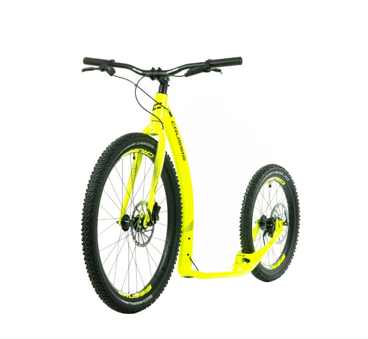 Koloběžka Crussis ONE CROSS Hard 6.2-1 (žlutá)