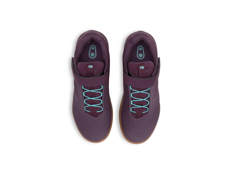 CRANKBROTHERS tretry Stamp Speedlace Purple/Teal Blue