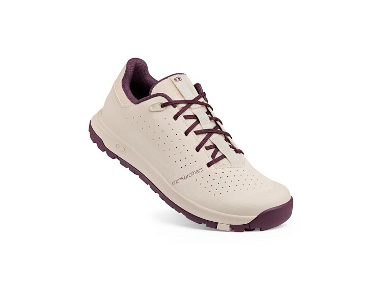 CRANKBROTHERS tretry Stamp Trail Lace White Swan/Purple