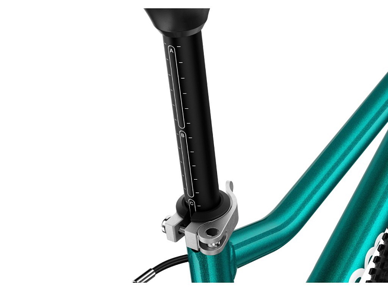 Woom 3 (16") GO (metallic turquoise - tyrkysová)