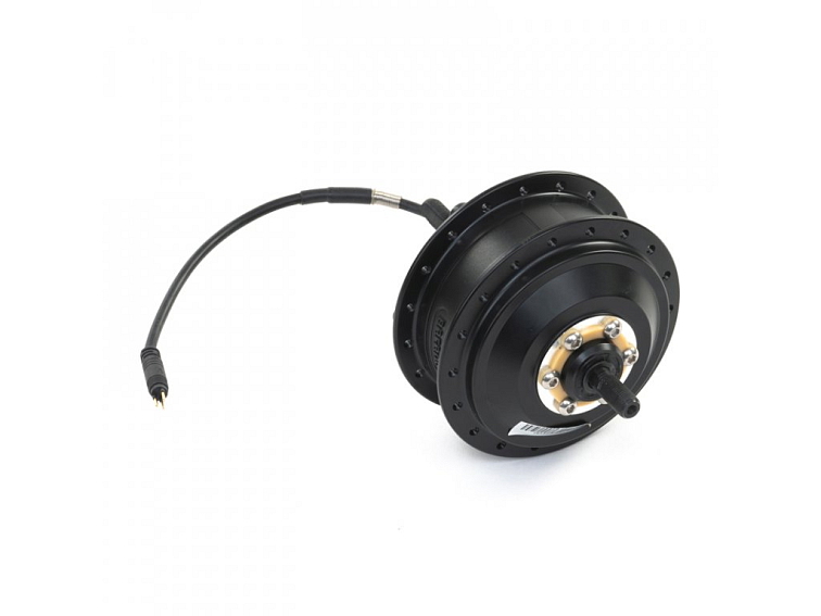 Maxbike e-City (černá mat/ tyrkysová)