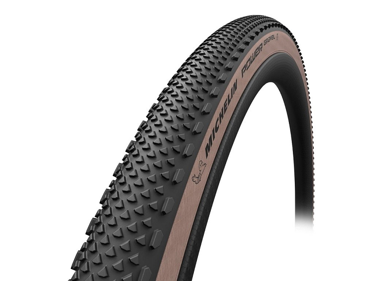 Michelin plášť Power Gravel (bezduš) 700x47c (hnědý bok) MAGI-X