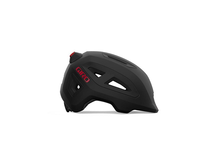 GIRO Scamp II LED dětská helma (Mat Black/Red)