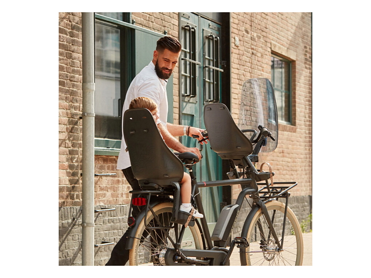 Urban Iki Ta-ke přední sedačka s MTB/ATB adaptérem (Bincho Black/Bincho Black)