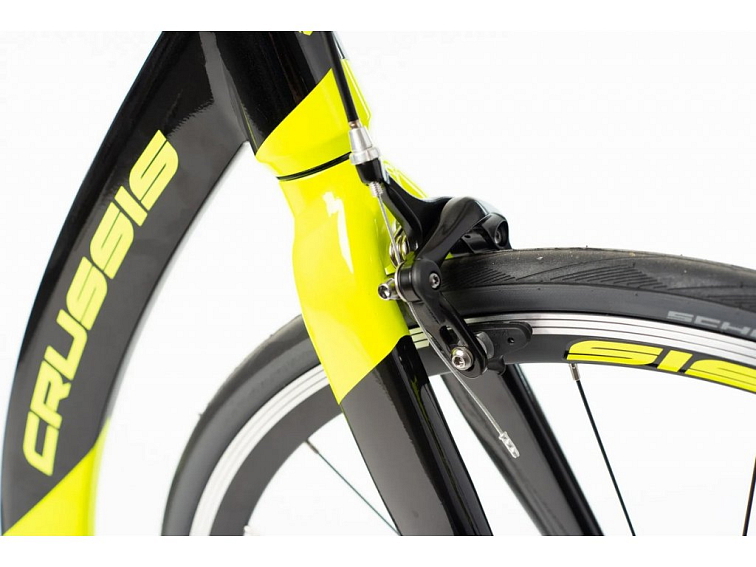 Koloběžka Crussis Road 4.2-1 (černá/žlutá)