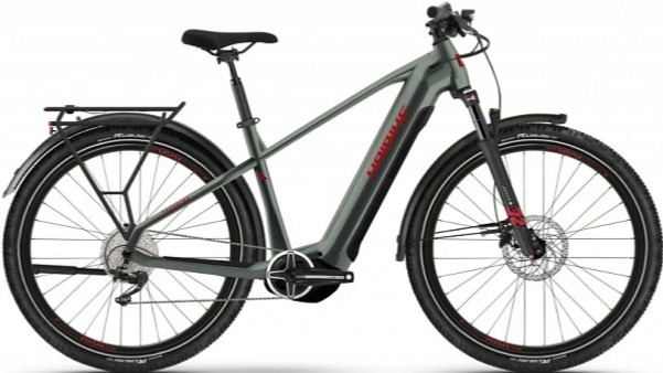 Haibike Trekking 5 High (Olive/Red - Gloss) 2023