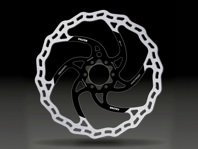 Galfer brzdový kotouč WAVE 203x2,0mm - center lock + díra na magnet