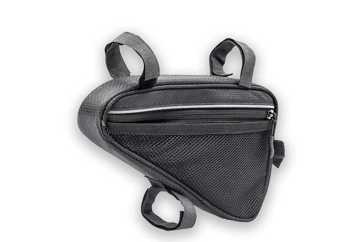 Spin brašna trojúhelníková do rámu čtyřkapsá (černá)