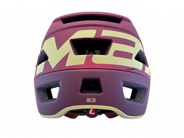 Limar DELTA helma (matt dark red)