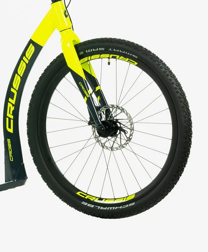 Koloběžka Crussis CROSS Hard 6.2-2 (oranžová/černá)