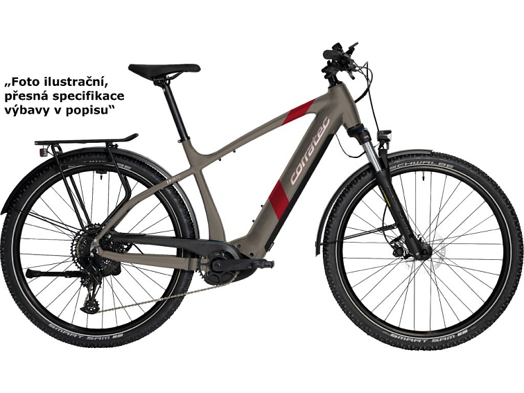 Corratec E-Power MTC Elite CX8 12S Gent (Šedá) 2025