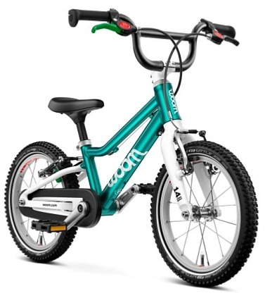 Woom 2 (14") GO (metallic turquoise - tyrkysová)