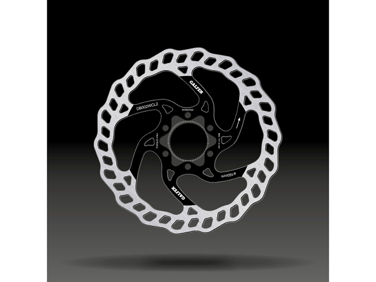 Galfer brzdový kotouč WAVE 160x2,0mm - center lock