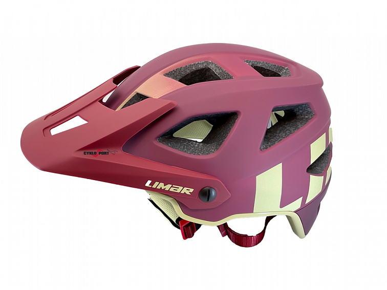 Limar DELTA helma (matt dark red)