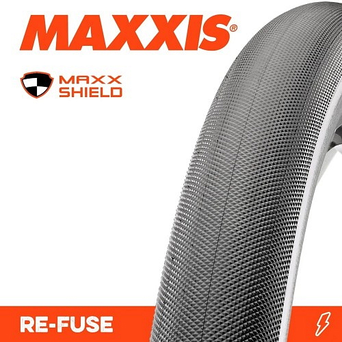 Maxxis plášť RE-FUSE (bezduš) 700X40C MAXXSHIELD (black)