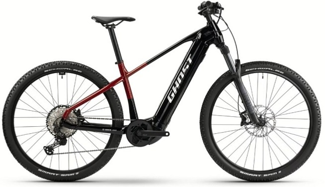 Ghost E-Teru B Pro (černá/červená) 2024