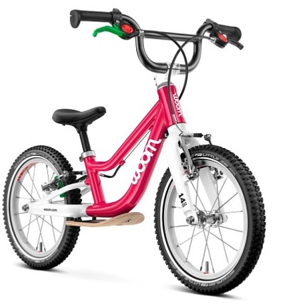 Woom 1 (14") Plus GO (hot pink - růžová)