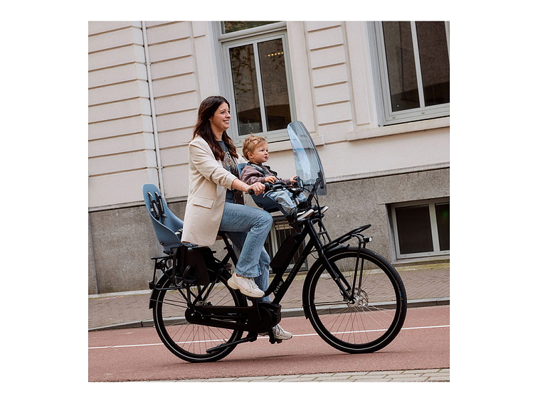 Urban Iki Ta-ke přední sedačka s MTB/ATB adaptérem (Fuji Blue/Bincho Black)