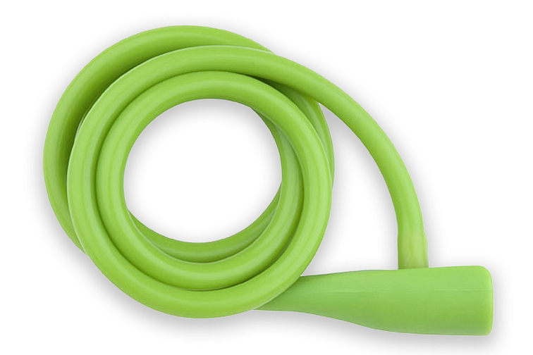 Spin zámek silikon 1350/10mm (zelený)