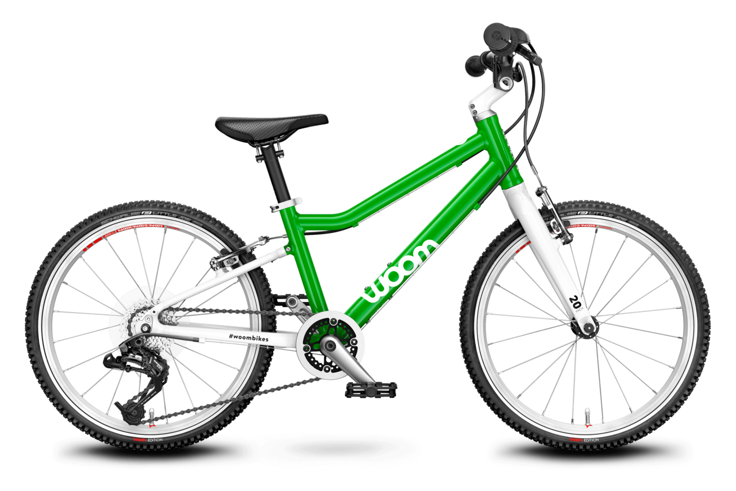 Woom 4 (20") (green - zelený)