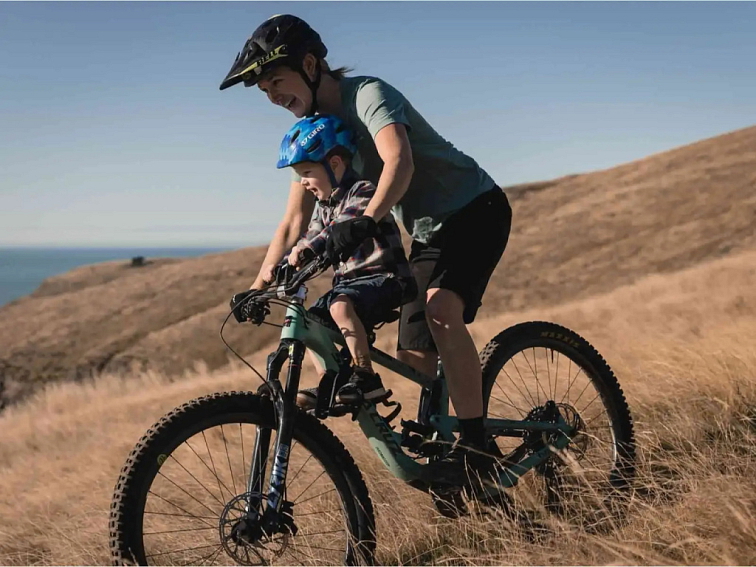 Kids Ride Shotgun 2.0 COMBO dětská sedačka na rám a řidítka (set)