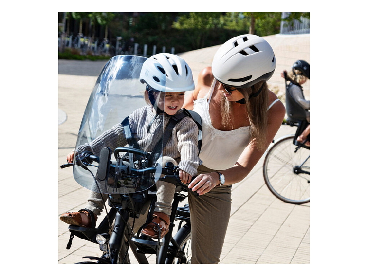 Urban Iki Ta-ke přední sedačka s MTB/ATB adaptérem (Bincho Black/Kurumi Brown)