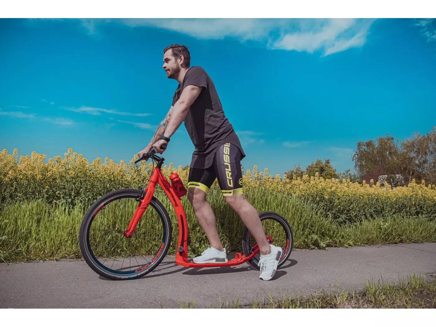 Koloběžka Crussis ONE COBRA 4.2 (oranžová)