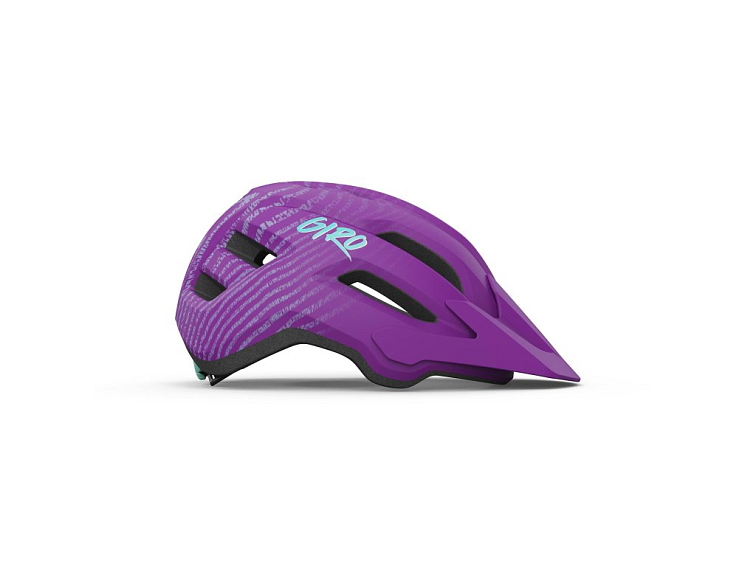 GIRO Fixture II Youth dětská helma (Mat Purple Ripple)