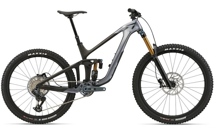 GIANT Reign Advanced 1 Mercury/Raw Carbon 2025