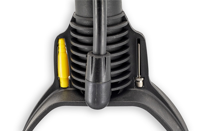 Spin nožní pumpa s duální hlavou