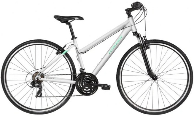 Kross EVADO 1.0 LADY (White/turquoise) 2023