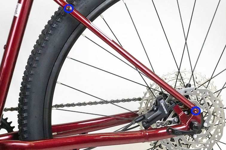 Spin nosič na kolo pevný i pro diskové brzdy (černý)