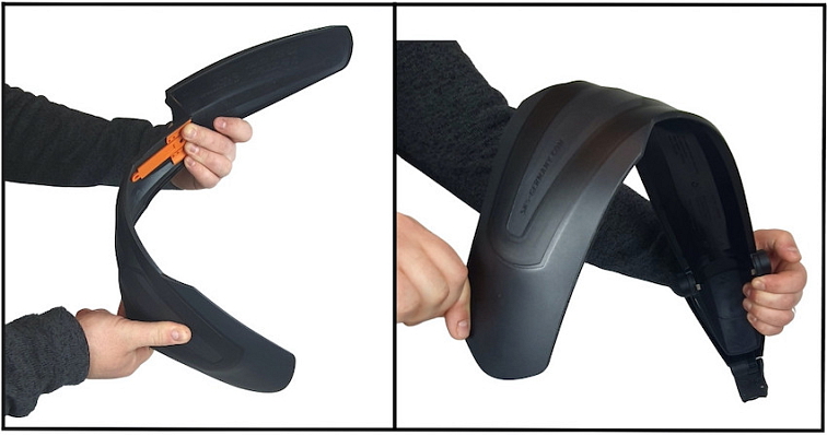 SKS X-Blade blatník zadní 28-29" (černý)