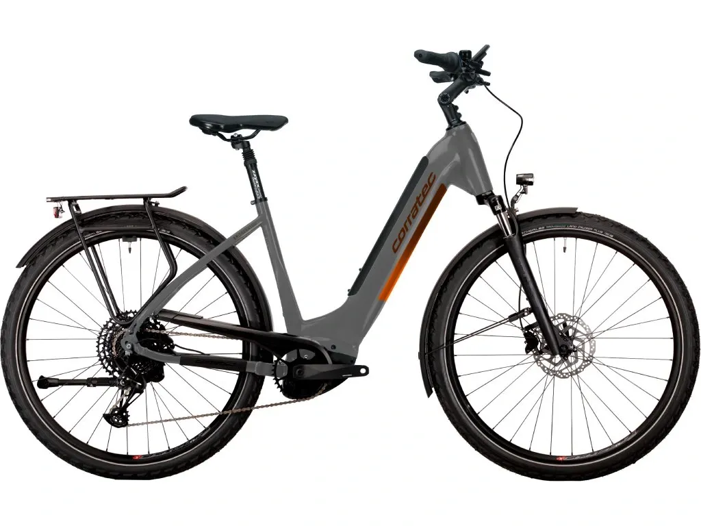 Corratec E-Power Trekking 28 CX8 11S (Wave) (Šedá) 2025